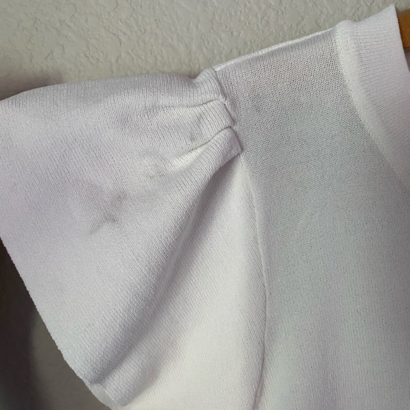 Anthropologie Eri+Ali Flutter Sleeve Crop Top - Picture 4 of 4